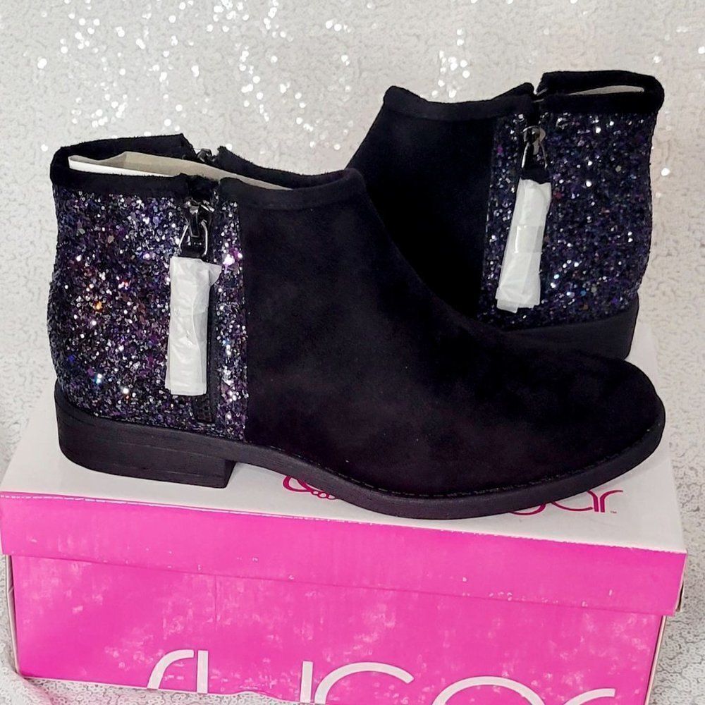 SUGAR FOREST Cake Kids Embellished Boots NEW